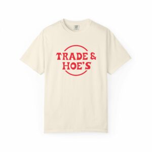Trade & Hoe's Unisex Garment-Dyed T-shirt ( Simple Circle )