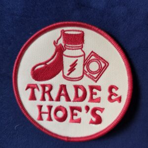 Trade & Hoe's Embroidered Patch (Iron-on)